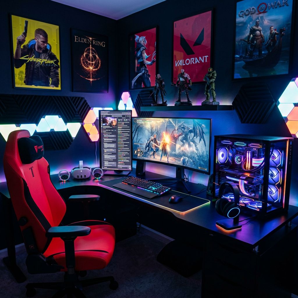 Standard Gaming Zone with high-end PCs
